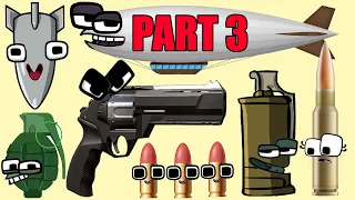 Weeapon Lore: Alphabet lore but this is GUNS | PART 3 | COMPILATION  [A-z]