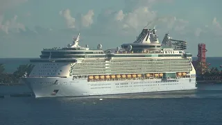 Liberty Sets Sail from Coco Cay!