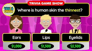 👉 Today's Best GENERAL KNOWLEDGE Daily Trivia Quiz - Unique Game Show Format | Apr. 29, 2024