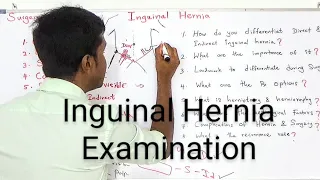 Inguinal Hernia Examination- By Dr Dinusha