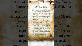 The Apostles’ Creed