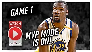 Kevin Durant Full Game 1 Highlights vs Cavaliers 2017 Finals - 38 Pts, 8 Reb, 8 Ast, MVP MODE!