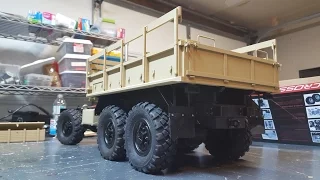 CROSS RC UC6 Ural 6x6 RC Truck Build & Review (Part 2)