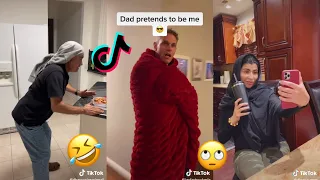 Parents Pretend To Be Their Daughters For A Day/ Tiktok Compilation (funny tiktoks)