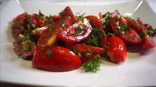KOREAN TOMATOES IN A MINUTE: the simplest recipe[FOR A FESTIVE TABLE]