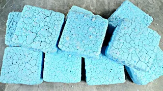 10 pasted blocks ● Gym chalk ● ASMR ● Oddly satisfying