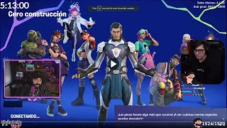 DAARICK VE REACCIONES A SU VICTORIA EN FORNITE | "NO ES N00B NI DE COÑA" XD