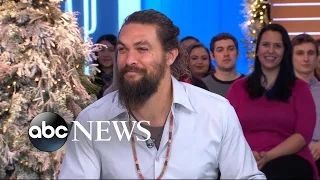 ‘Aquaman’ star Jason Momoa shares secrets from behind the scenes