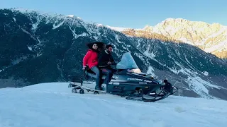 Snowmobile adventure sonamarg