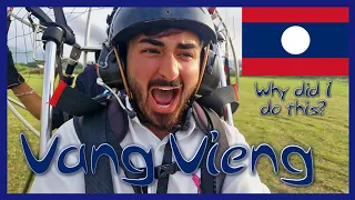 TOO FAR OUTSIDE MY COMFORT ZONE in Vang Vieng! 🤦🏻‍♂️ | Laos Solo Travel Vlog