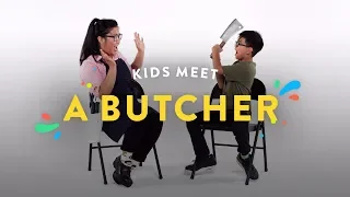 Kids Meet A Butcher | Kids Meet | HiHo Kids