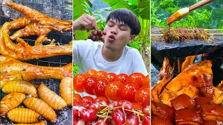 Best real food ever! | Grilled Chicken, Pandan Leaf Jelly | TikTok Funny Videos