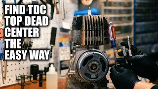 Find TDC The Easy Way - Top Dead Center on your small engine, moped, scooter, dirt bike