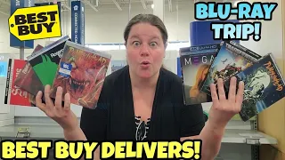 BEST BUY DELIVERS THE NEW RELEASES! Tons Of Steelbooks! Did I Pickup Winnie The Pooh Blood & Honey?