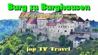 Rundgang Burg zu Burghausen die längste Burganlage in Europa (Bayern) Deutschland jop TV Travel