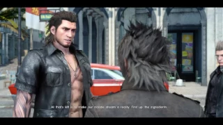 Final Fantasy XV: Gladiolus talks about cup noodles