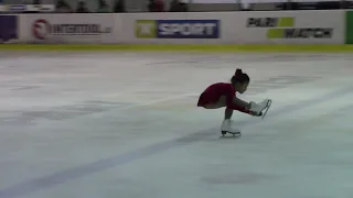Kharkiv open Cup Ladies Novichok 6 7 Free Skating 1# Mariya YASINSKAYA  KHR