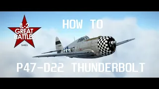 P47D vs Fw190A8 | IL2 Battle Of Normandy | 4K Ultrawide