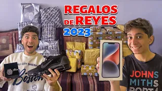 ABRIENDO REGALOS DE REYES 2023 con mi HERMANO!!!