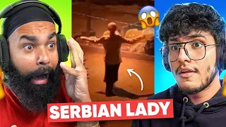 KIYA REAL LIFE SERBIAN DANCING LADY TRIGGERED INSAAN HAI ???