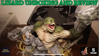 Hot Toys Lizard Diorama Base from Spiderman No Way Home Unboxing and Review - Order 66 Collections