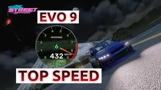 CarX Street | Best Tuning Mitsubishi Evo 9 ( Ev9) 432 KM/H | android Mod | gameplay #carxstreet