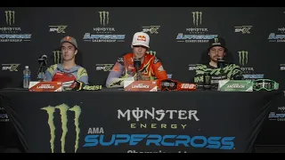 Monster Energy Supercross: Press Conference Round 16 - Denver