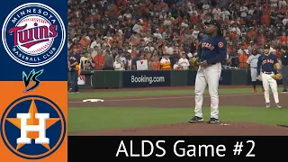 Astros VS Twins ALDS Condensed Game 2 Highlights 10/8/23