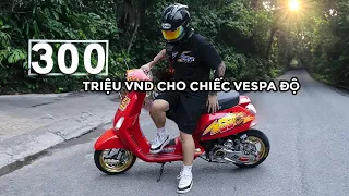 Vespa Độ Gì Mà Tổng Giá Trị Ngoài 300 Triệu Vnd