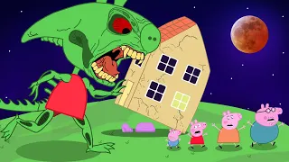 Zombie Apocalypse, Zombies Attack Peppa & Friends At the Desert ?? | Peppa Pig Funny Animation