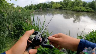 I go Fishing at my CHILDHOOD Pond!!! (Emotional Ending)