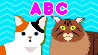 ABCs of Cats Song! | Learn the Alphabet with Animals Song! | Kids Learning Videos