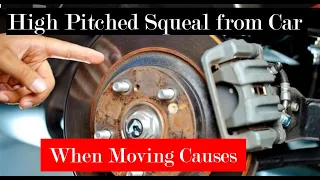 Causes of High Pitched Squeal from a Car When Moving (High-Pitched Squealing Noise)