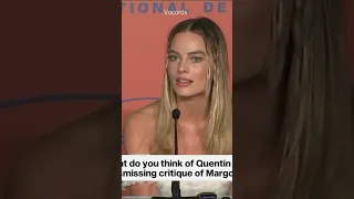 Tarantino Shuts Down Margot Robbie Question At Cannes