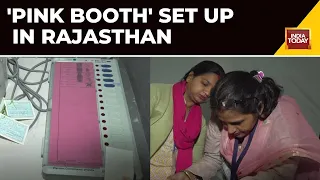 Rajasthan Election 2023 News: 'Pink Booth' Revolutionizes Voting Experience | Assembly Polls 2023