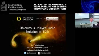 Ubiquitous Delayed Radio Emission in TDEs  ▸  Yvette Cendes (Harvard-Smithsonian CfA)