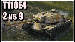 World of Tanks T110E4 - 9 Kills 6,5K Damage (2vs9) Overlord