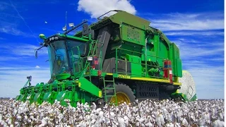 Big Australian Cotton Harvest 2014