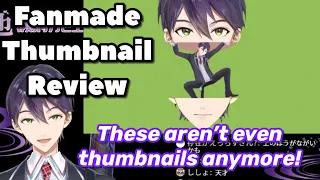 [Eng Subs] Kenmochi Touya fans keep sending him weird thumbnails [Nijisanji]