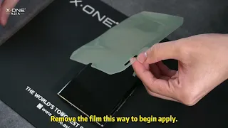 (Wrap to Back Design) - X.One Armorvisor Lite Installation video for Curved Screen Device.
