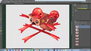 Создание покадровой анимации и спрайт-листа (Adobe Photoshop)
