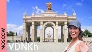 VDNKh: a fantastic Moscow park only locals know | Russia vlog