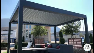 Modern pergola