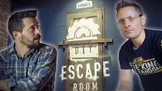 DIY Escape Room: Can They Build Their Way Out?