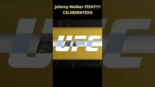 Johnny Walker Epic Celebration 🎉 😂😂🤣🤣 after win over Cutelaba #ufc #ufc279