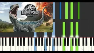 Jurassic World Theme - PIANO TUTORIAL
