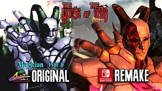 THE HOUSE OF THE DEAD: Remake Vs Original (SEGA Model 2/Arcade) Graphics Comparison