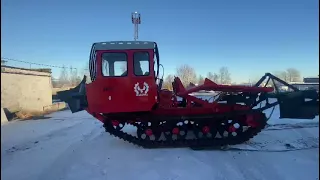 Трелевочный трактор Онежец ТЛТ-100