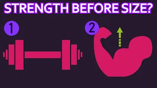 Building Strength First ENHANCES Muscle Growth Later?! (New Study)