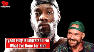 Should Tyson Fury Be Grateful To Wilder For Saving His Life & Feeding His Family? Fury Ungrateful?